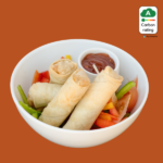 Tofu and Vegetable Spring Rolls w/ Sweet Chilli Dip