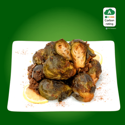 Tandoori Roasted Brussel Sprouts